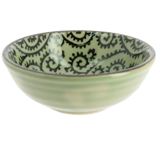 Incensario Arabesco Karakusa Ceramica 10x4 cm.