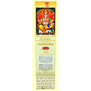 Incienso Goloka Ganesh 15 gr. - 12 ud.