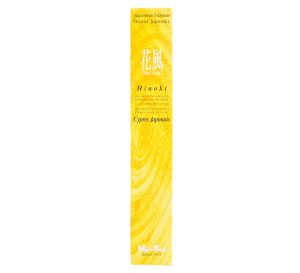 Incienso Ka-fuh Ciprés Hinoki 50 Sticks & Holder