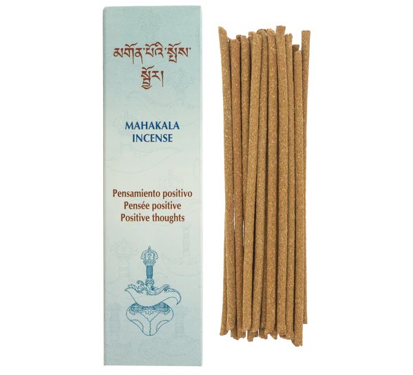 Incienso Mahakala Pensamiento Positivo 20 Sticks & Holder