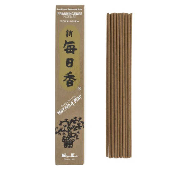 Morning Star Incense Ecclesiastical Incense 50 Sticks & Holder
