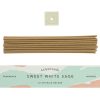 Scentsual White Sage Incense 30 Sticks & Holder