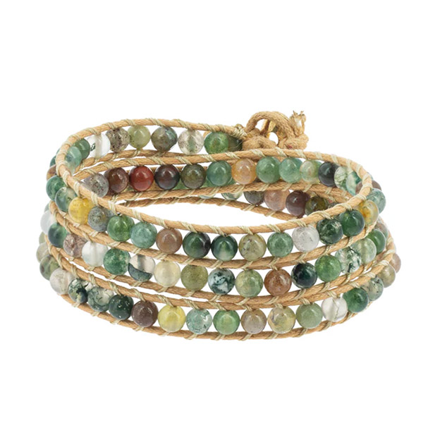Pulsera Naga Jaspe Oceánico