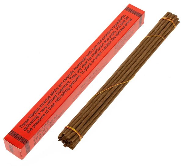 Incienso Lama Gangcheng Largo Meditación 26 Sticks