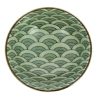 Incensario Olas Seigaiha Ceramica 10x4 cm.