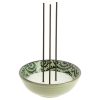 Incensario Arabesco Karakusa Ceramica 10x4 cm.