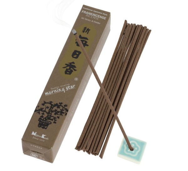 Morning Star Incense Ecclesiastical Incense 50 Sticks & Holder