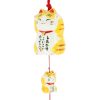 Campana Furin Cerámica Maneki Neko Chatora