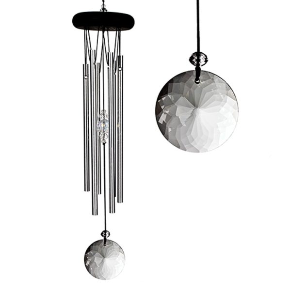 Campana de Viento Meditación Cristal